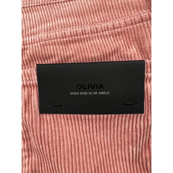Citizens of Humanity Olivia High Rise Slim Ankle Skinny Jeans Pink Mist‎ 25 New - Picture 10 of 16